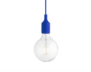 E27 Pendant Lamp, blue