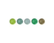 Magnet Dots, Set of 5, green