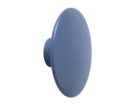 The Dots Coat Hook L, pale blue