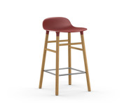 Form Bar Chair 65 cm Oak, red