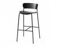 Pavilion AV9 Bar Chair 75 cm, black oak