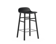 Form Bar Chair 65 cm Black, black