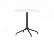 Belleville Bistro Table, melamine white