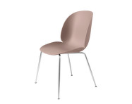 Beetle Chair, chrome / sweet pink