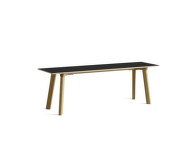 CPH Deux 215 Bench L140, ink black/oak