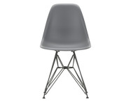 Eames Plastic Side Chair DSR, granite grey