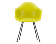 Eames Plastic Armchair DAX, mustard