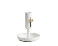 Granny Candle Holder H11.5, white