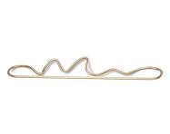 Curvature Towel Hanger, brass