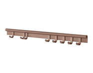 Coil Coat Rack 100 cm, plum