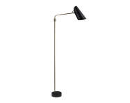 Birdy Swing Floor Lamp, black/brass