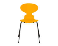 Ant 3101 Chair Lacquered, black/true yellow