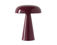 Como Portable Lamp, red brown