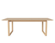 Nord Dining Table 220 cm, white pigmented oak