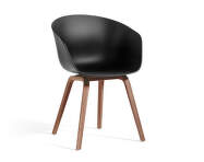 AAC 22 Chair Walnut Veneer, black