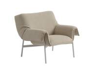Wrap Lounge Chair, grey/Ecriture 240
