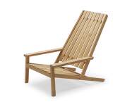 Between Lines Deck Chair, teak