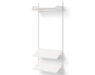 Wardrobe Shelf 1, white/white