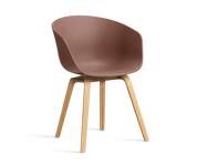 AAC 22 Chair Oak Veneer, soft brick