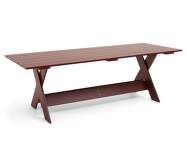 Crate Dining Table L230, iron red