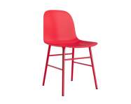 Form Chair Steel, bright red