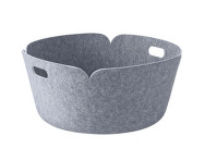 Restore Round Basket, grey