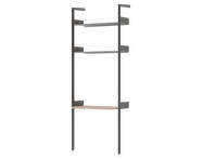 Rombe IF2 Full Bay Desk, anthracite