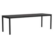 Annex Flush Table 240x80, charcoal/dark grey