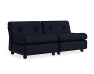 Amanta 2-Seater Sofa, Maglia blue black