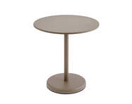 Linear Steel Café Table Ø70, taupe