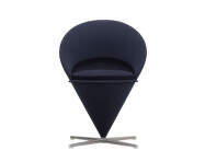 Cone Chair, Hola dark blue
