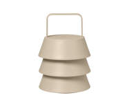 Luver Portable Lamp, cashmere