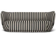 Rico Lounger Sofa, Louisiana sand / black