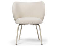 Rico Dining Chair, Nordic Bouclé off-white / cashmere
