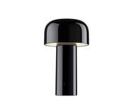 Bellhop Table Lamp, glossy black
