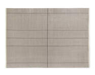 Seam Rug 250x350 cm, grey tones