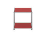 USM Haller Side Table M21, ruby red