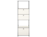 USM Haller Shelving Unit M52, pure white