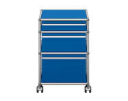 USM Haller M63 Mobile Pedestal, gentian blue