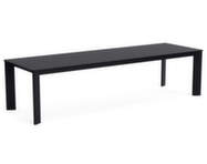 Chisel 30 Table Rectangular 300x95 cm, black lacquered oak