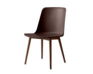 Rely Side Chair HW71, walnut / burnt umber
