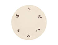 Oak Christmas Tree Blanket Round, natural