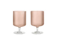 Ripple Wine Glasses Set of 2, blush