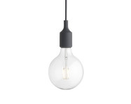 E27 Pendant Lamp, dark grey