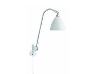 Bestlite Wall Lamp with Switch BL6, matt white