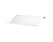 String Shoe Shelf Metal 58 x 30, white