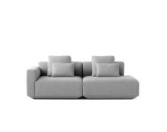 Develius 2-seater Open Sofa