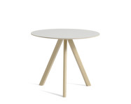 Copenhague CPH 20 Table Ø90, oak/off white linoleum