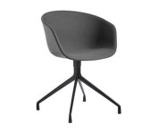 AAC 21 Chair Black Base, Steelcut Trio 153