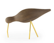 Shorebird Large, walnut/brass